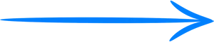 Blue Directional Arrow PNG image