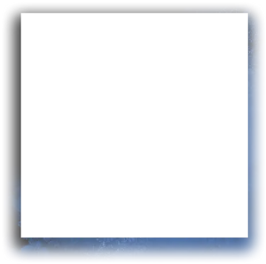 Blue Distressed Square Frame PNG image
