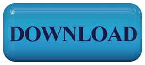Blue Download Button PNG image