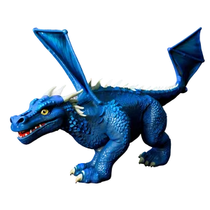 Blue Dragon In Flight PNG 57