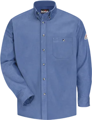 Blue Dress Shirt Professional Apparel PNG