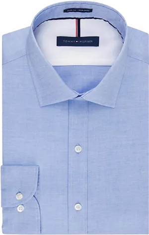 Blue Dress Shirt Tommy Hilfiger PNG image