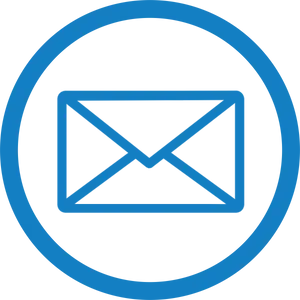 Blue Email Icon