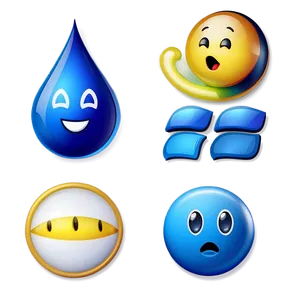 Blue Emoji Signals PNG Compilation Wwl33 PNG