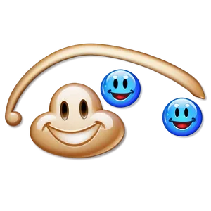 Blue Emojis PNG For Digital Communication Jff91 PNG