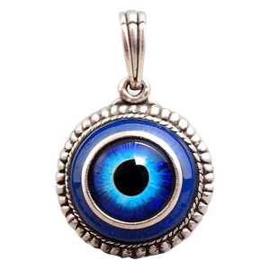Blue Evil Eye Amulet PNG 05232024