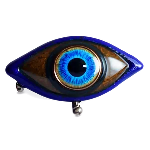 Blue Evil Eye Amulet PNG Ngb