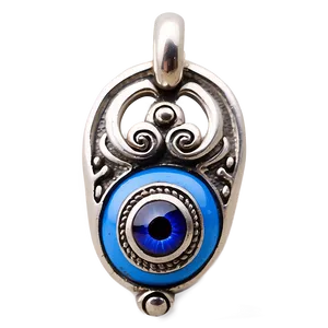 Blue Evil Eye Amulet PNG Pep72