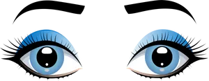 Blue Eyed Clipart PNG image