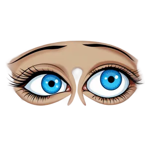 Blue Eyes Clipart PNG Wvj