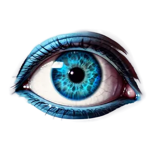 Blue Eyes Comic Style PNG 54 PNG