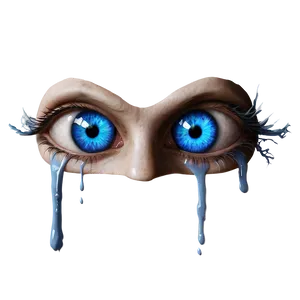 Blue Eyes Horror PNG 06122024 PNG
