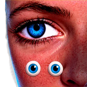 Blue Eyes In Shadow PNG Cpr6