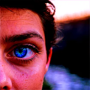 Blue Eyes In Sunlight PNG 13
