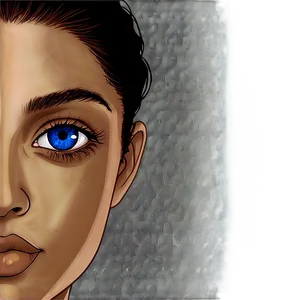 Blue Eyes In The Night PNG Npq