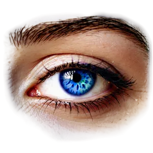 Blue Eyes Makeup PNG 06122024