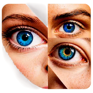 Blue Eyes Portrait PNG Txc