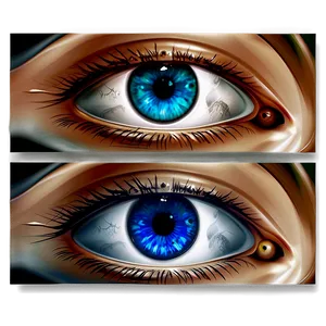 Blue Eyes Vector PNG 06122024 PNG