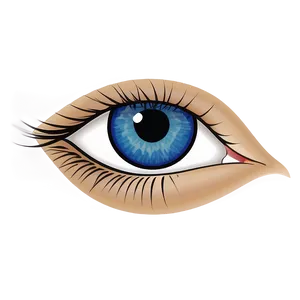 Blue Eyes With Eyelashes Png Kdw PNG image