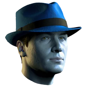 Blue Fedora Png 53 PNG image