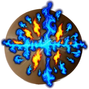 Blue Fire Effect Png 79 PNG image