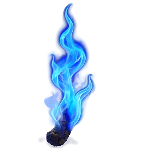 Blue Flame PNG Chy8