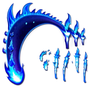 Blue Flames D