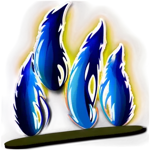 Blue Flames Logo Png 06122024 PNG image