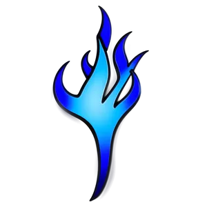 Blue Flames Logo Png 06122024 PNG image