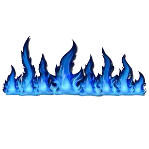 Blue Flames PNG 06122024