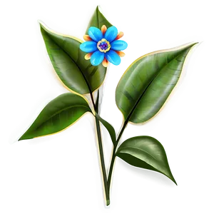 Blue Flower Craft PNG 13 PNG