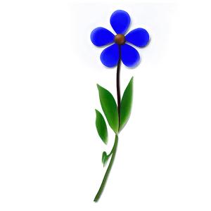 Blue Flower Icon PNG Jwu93 PNG