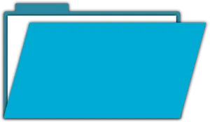 Blue Folder Icon PNG