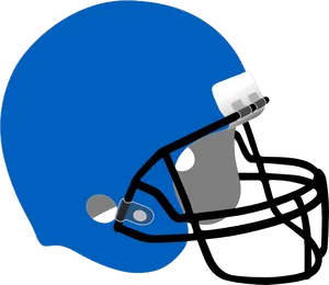 Blue Football Helmet Graphic PNG image