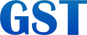 Blue G S T Logo PNG image