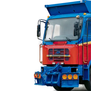 Blue Garbage Truck Png 06202024 PNG image