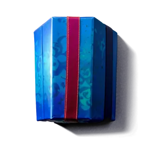 Blue Gift Box PNG 05252024