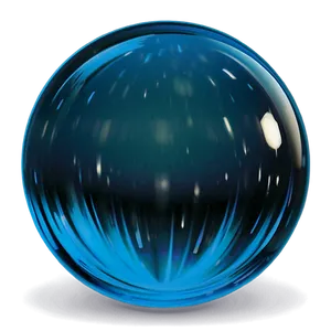 Blue Glass Ball Png 05242024 PNG image