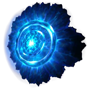 Blue Glow Aura Png 06122024 PNG image