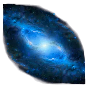 Blue Glow Galaxy PNG 06122024