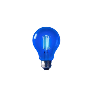 Blue Glow Light Bulb PNG Xkx53 PNG