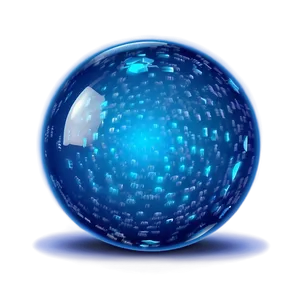 Blue Glow Sphere Png 20 PNG image