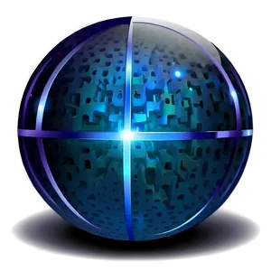 Blue Glow Sphere Png Fhi36 PNG image