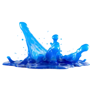 Blue Glow Splash PNG Ldc