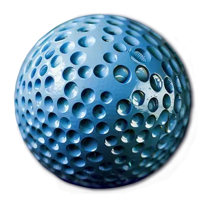 Blue Golf Ball PNG 06132024 PNG