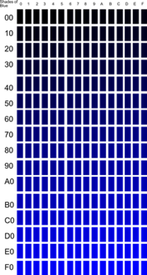 Blue Gradient Grid Pattern PNG image