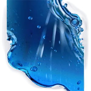 Blue Gradient Splash Png 06202024 PNG image