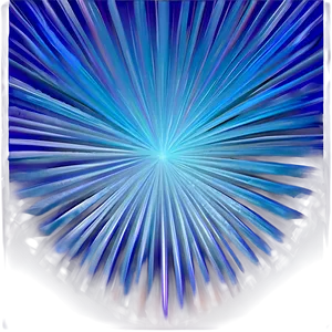 Blue Gradient Starburst PNG Rxu89