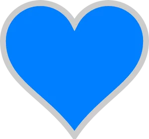 Blue Heart Clipart