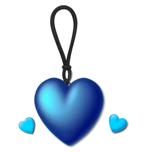 Blue Heart Emoji Png 15 PNG image